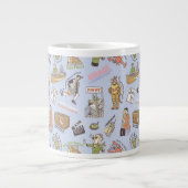 FRIENDS™ Colorful Cartoon Pattern Grote Koffiekop (Voorkant)