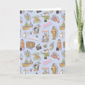FRIENDS™ Colorful Cartoon Pattern Kaart (Voorkant)