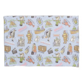 FRIENDS™ Colorful Cartoon Pattern Kussensloop (Voorkant)
