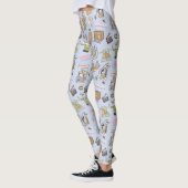 FRIENDS™ Colorful Cartoon Pattern Leggings (Links)