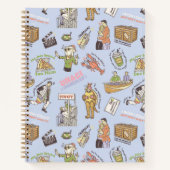 FRIENDS™ Colorful Cartoon Pattern Notitieboek (Voorkant)