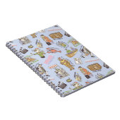 FRIENDS™ Colorful Cartoon Pattern Notitieboek (Rechterzijde)