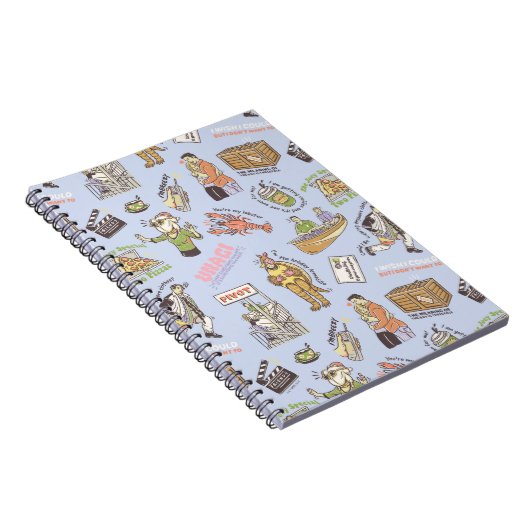 FRIENDS™ Colorful Cartoon Pattern Notitieboek (Rechterzijde)