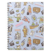 FRIENDS™ Colorful Cartoon Pattern Notitieboek (Voorkant)
