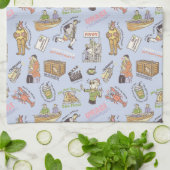 FRIENDS™ Colorful Cartoon Pattern Theedoek (Gevouwen)