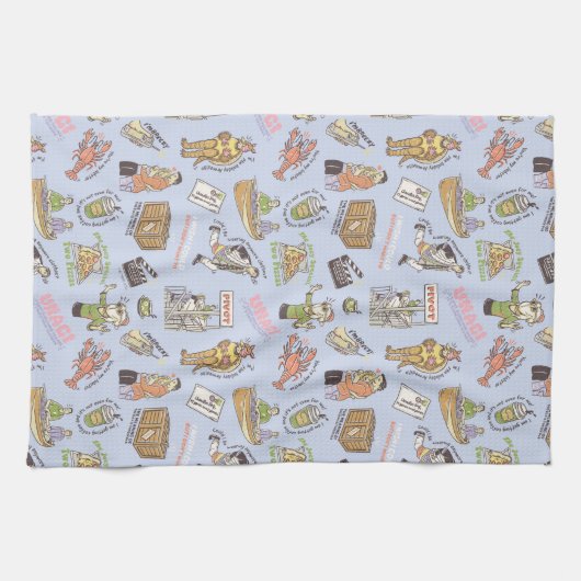 FRIENDS™ Colorful Cartoon Pattern Theedoek (Horizontaal)