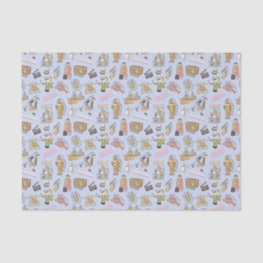 FRIENDS™ Colorful Cartoon Pattern Tissuepapier (Voorkant)