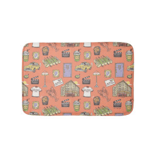 FRIENDS™ Colorful Icons Pattern Badmat