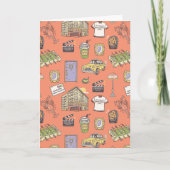 FRIENDS™ Colorful Icons Pattern Kaart (Voorkant)