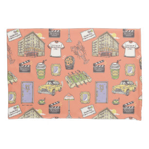 FRIENDS™ Colorful Icons Pattern Kussensloop