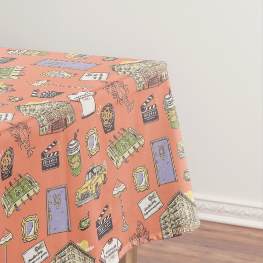FRIENDS™ Colorful Icons Pattern Tafelkleed (Voorbeeld)