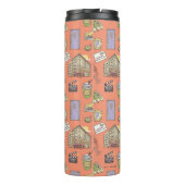 FRIENDS™ Colorful Icons Pattern Thermosbeker (Achterkant)