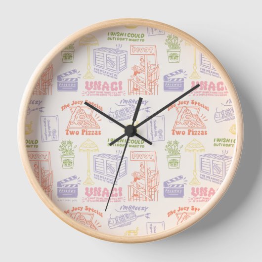 FRIENDS™ Colorful Quotten Pattern (Voorkant)