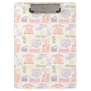 FRIENDS™ Colorful Quotten Pattern Klembord