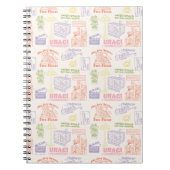 FRIENDS™ Colorful Quotten Pattern Notitieboek (Voorkant)