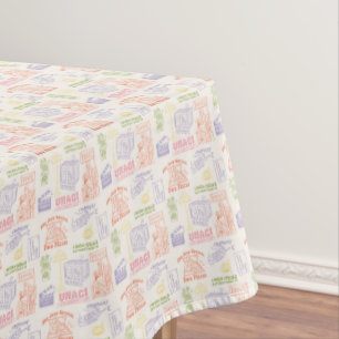 FRIENDS™ Colorful Quotten Pattern Tafelkleed