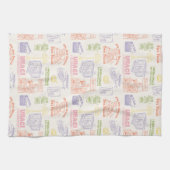 FRIENDS™ Colorful Quotten Pattern Theedoek (Horizontaal)