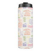 FRIENDS™ Colorful Quotten Pattern Thermosbeker (Voorkant)