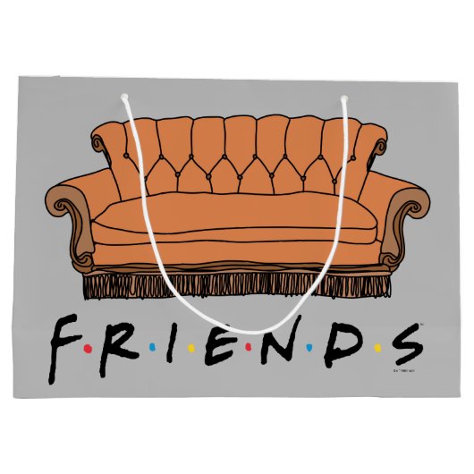 FRIENDS™ Couch Groot Cadeauzakje (Achterkant)