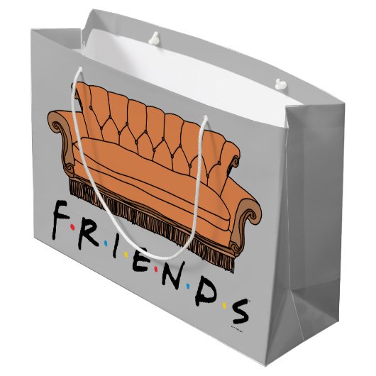 FRIENDS™ Couch Groot Cadeauzakje (Achterkant Gekanteld)