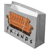 FRIENDS™ Couch Groot Cadeauzakje (Voorkant Gekanteld)