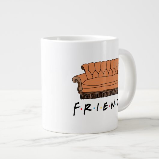 FRIENDS™ Couch Grote Koffiekop (Voorkant rechts)