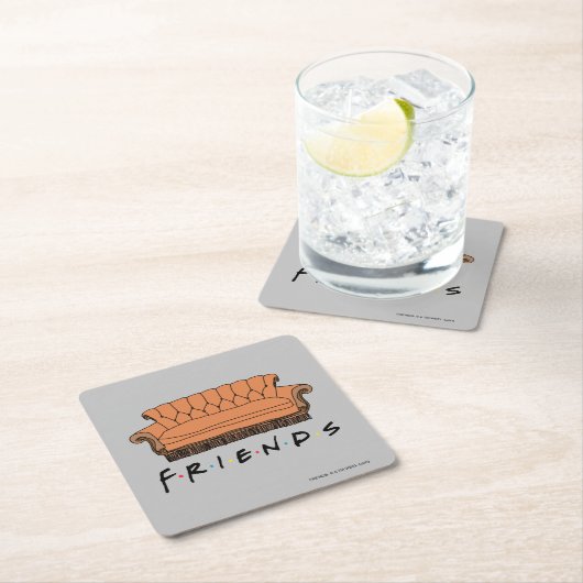 FRIENDS™ Couch Kartonnen Onderzetters (Insitu)