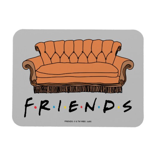 FRIENDS™ Couch Magneet (Horizontaal)