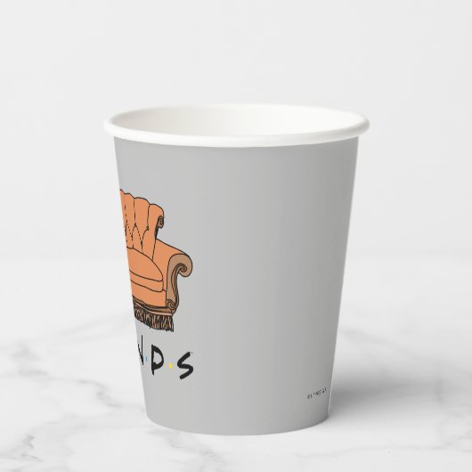 FRIENDS™ Couch Papieren Bekers (Achterkant)