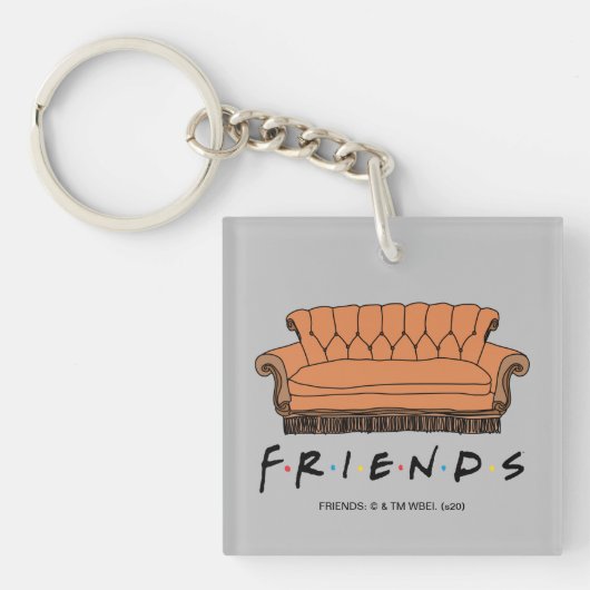FRIENDS™ Couch Sleutelhanger (Voorkant)