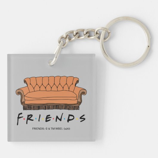 FRIENDS™ Couch Sleutelhanger (Achterkant)
