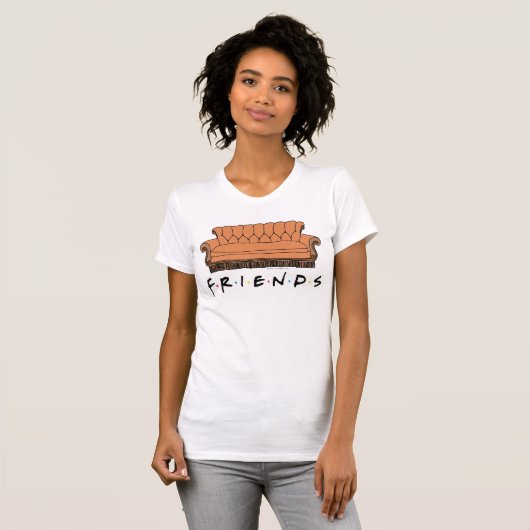 FRIENDS™ Couch T-shirt (Voorkant volledig)