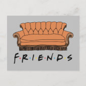 FRIENDS™ Couch Uitnodiging Briefkaart (Voorkant)