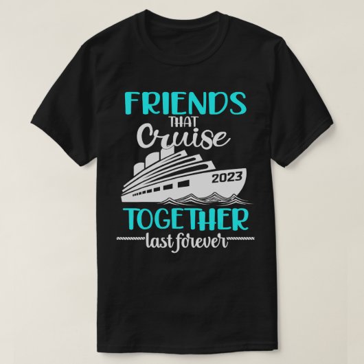 Friends Cruise 2023 T-shirt (Design voorkant)
