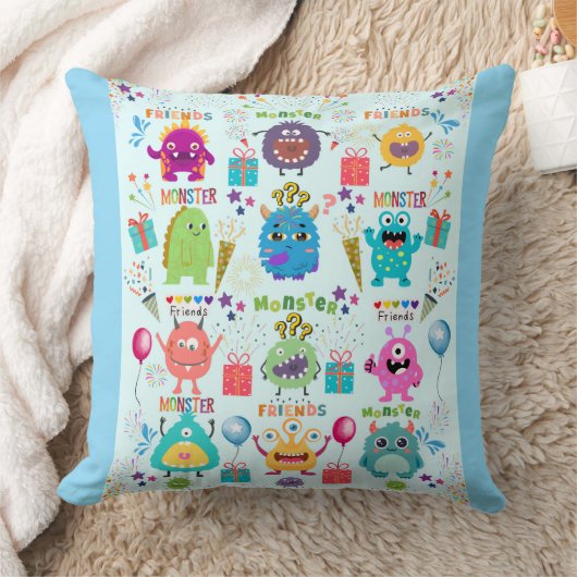 Friends Cushion - Monster theme Kussen (Deken)