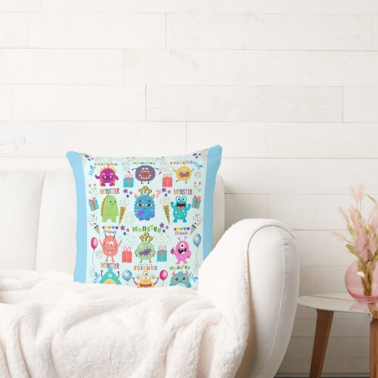 Friends Cushion - Monster theme  Kussen (Bank)