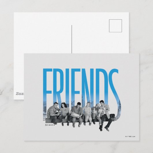 FRIENDS™ | De bende Briefkaart (Voorkant / Achterkant)