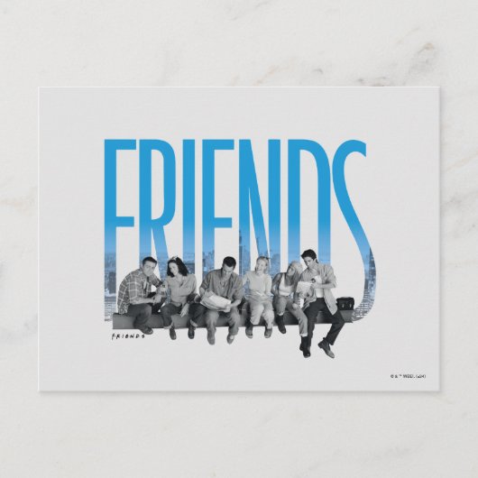 FRIENDS™ | De bende Briefkaart (Voorkant)