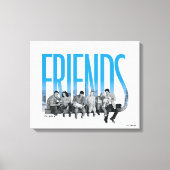 FRIENDS™ | De bende Canvas Afdruk (Voorkant)