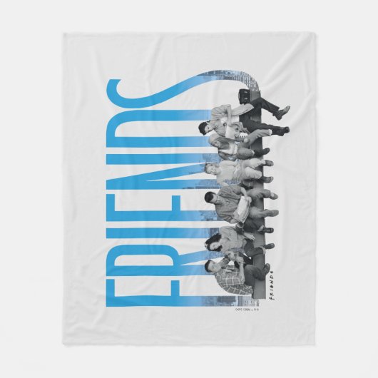 FRIENDS™ | De bende Fleece Deken (Voorkant)