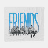 FRIENDS™ | De bende Fleece Deken (Voorkant (Horizontaal))