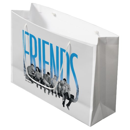 FRIENDS™ | De bende Groot Cadeauzakje (Voorkant Gekanteld)