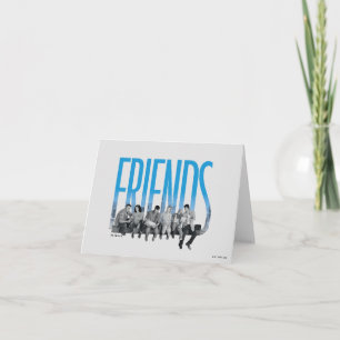 FRIENDS™ De bende Notitiekaartje