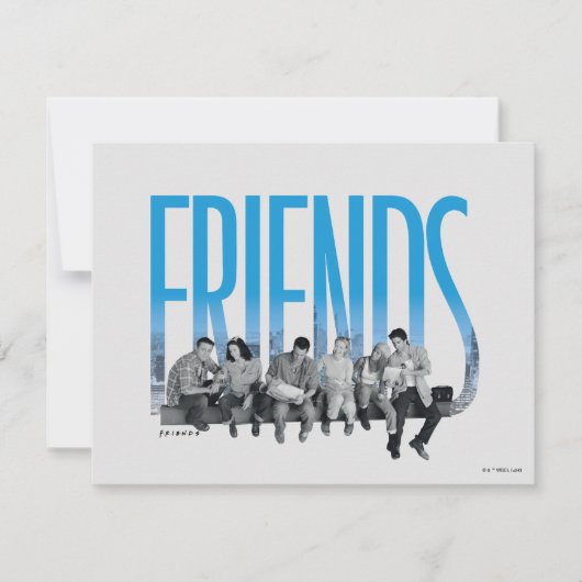 FRIENDS™ | De bende Notitiekaartje (Voorkant)