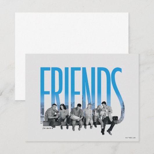 FRIENDS™ | De bende Notitiekaartje (Voorkant / Achterkant)