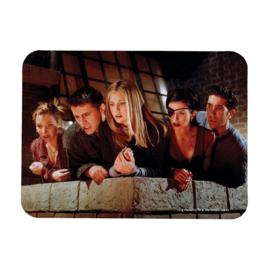 FRIENDS™ | De bende op het balkon Magneet (Horizontaal)