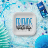 FRIENDS™ | De bende Papieren Bordje (Feest)