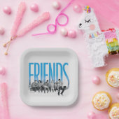 FRIENDS™ | De bende Papieren Bordje (Feest)