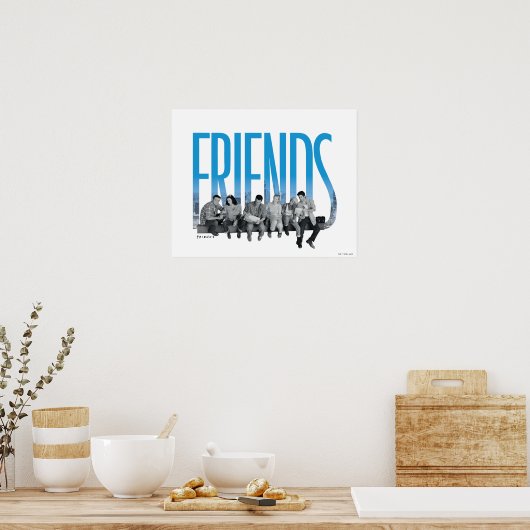 FRIENDS™ | De bende Poster (Keuken)