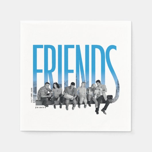 FRIENDS™ | De bende Servet (Voorkant)